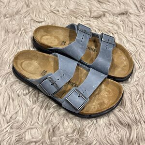 Birkenstocks Arizona Crosstown Basalt Gray size 36 (7-7.5)